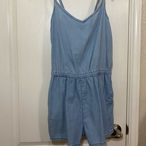 FOREVER21 DEMIN ROMPER